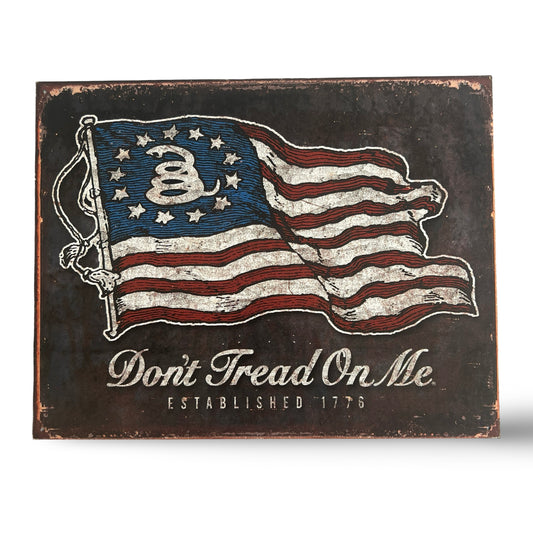 Plaques Déco Dont tread on me