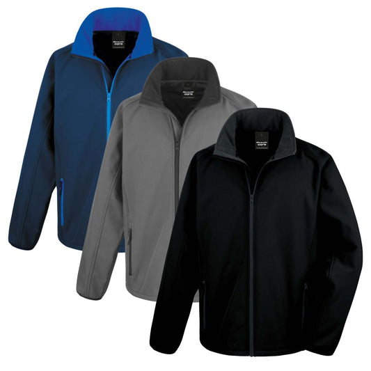Softshell homme manches longues